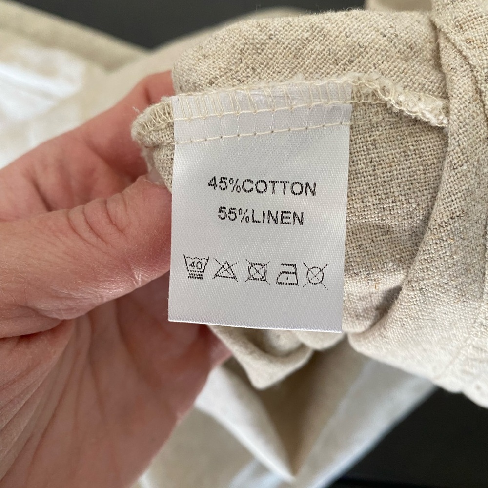 Cotton Linen Maxi Skirt - Picture 5 of 5